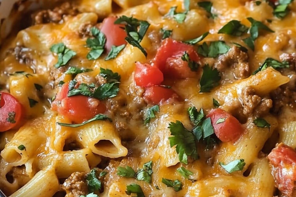 Cheesy Taco Pasta: An Incredible Ultimate Dinner Option