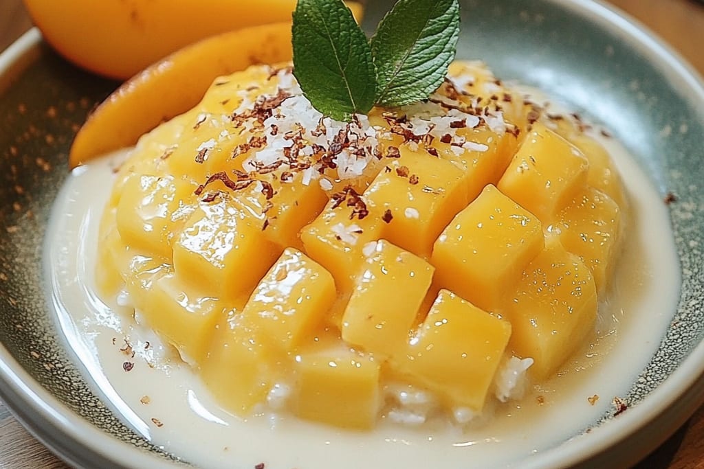 Keto Mango Sticky Rice Dessert: An Incredible 7-Ingredient Recipe