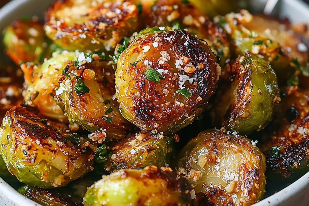 Garlic Parmesan Roasted Brussels Sprouts: An Amazing Ultimate Recipe