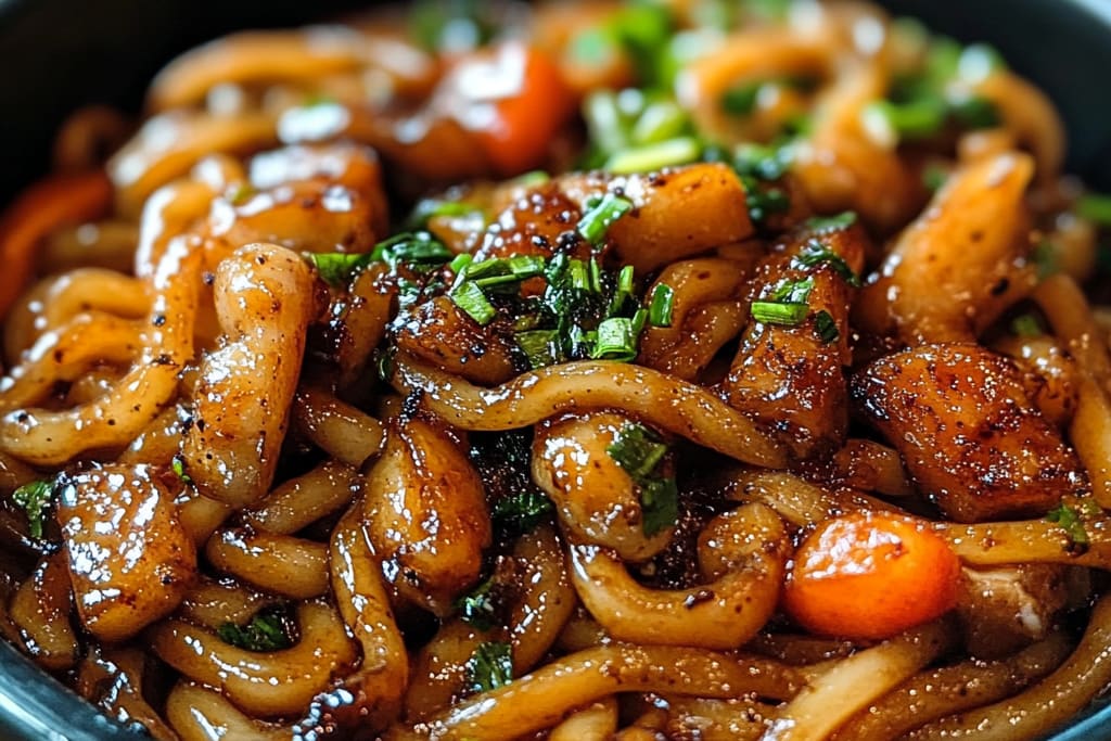 Black Pepper Stir Fried Udon: An Amazing Ultimate Recipe You Must Try