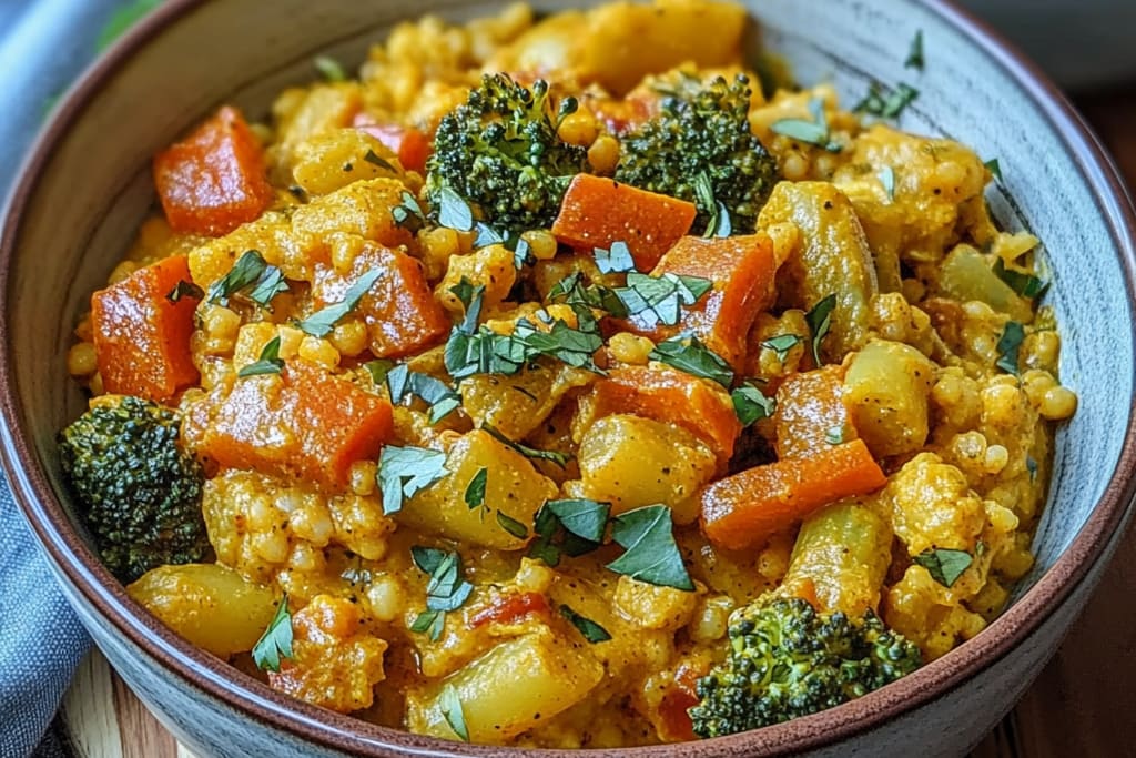 Curry de Brocoli aux Lentilles Corail : Une Plongée Incroyable dans la Cuisine Végétale