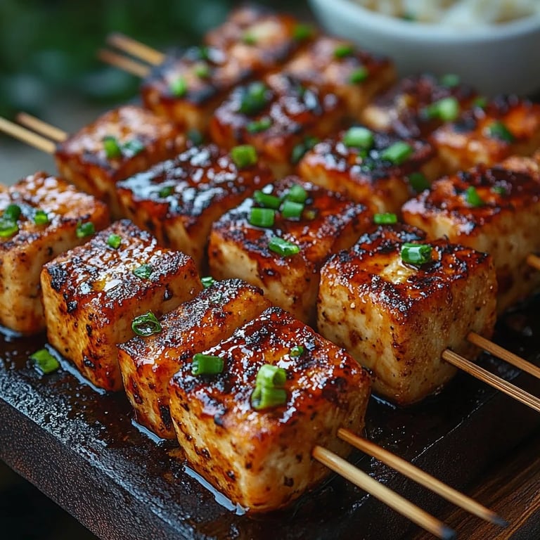 Korean Vegan BBQ Tofu Skewers: An Incredible Ultimate Recipe