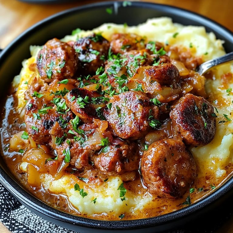 Creamy Sausage & Mashed Potatoes: The Ultimate Amazing Recipe