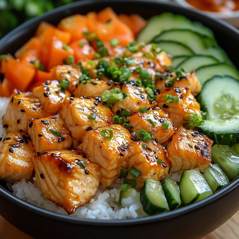 <p>Bols de Saumon à la Friteuse à Air : Une Recette Incroyable Ultime</p>