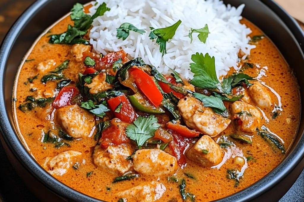 Panang Chicken Curry with Vegetable Sides: An Incredible Ultimate Recipe