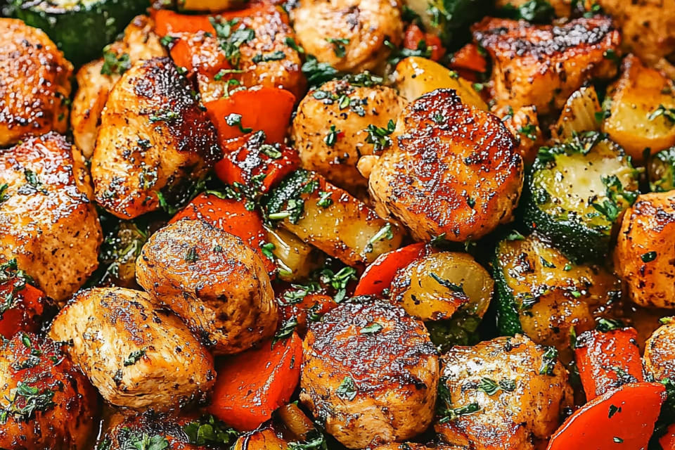 One Pot Chicken and Vegetables Skillet: An Amazing Ultimate Recipe
