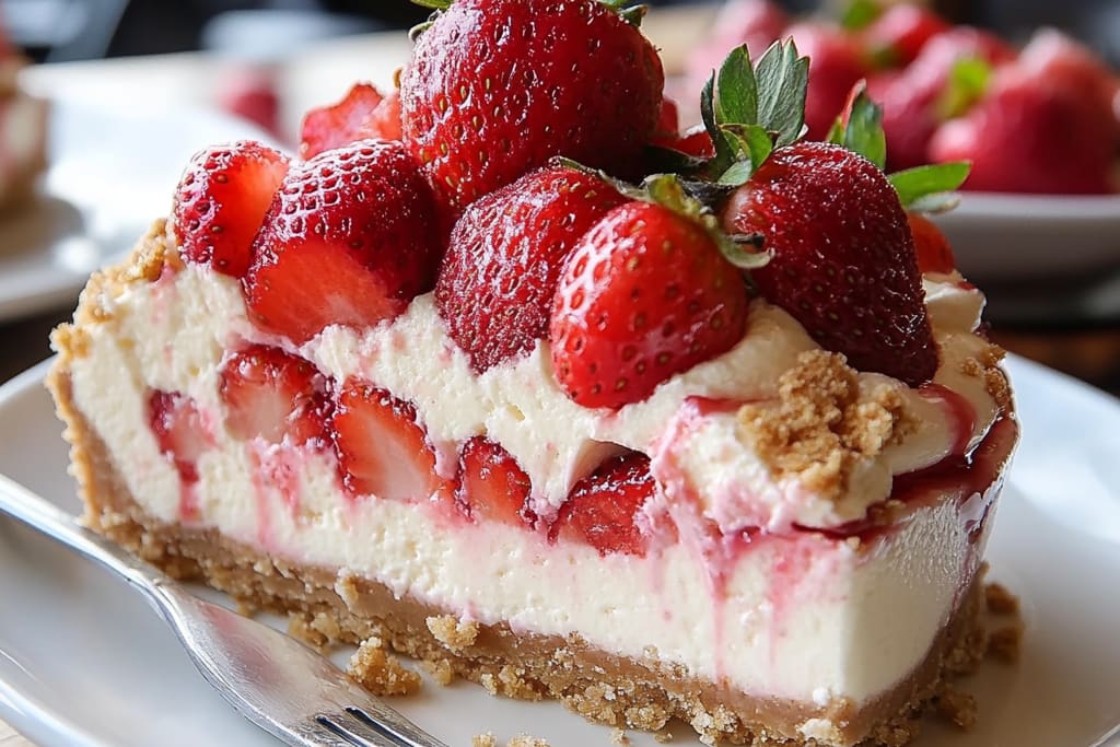 Strawberry Crunch Cheesecake: An Amazing Ultimate Recipe to Delight