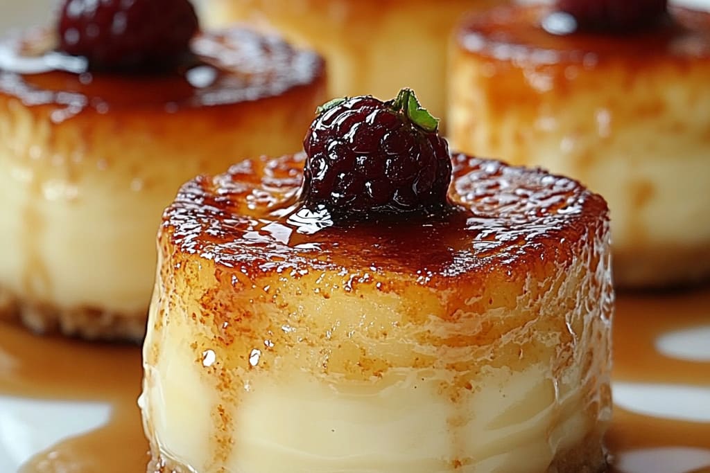 Mini Crème Brûlée Cheesecakes: An Amazing Ultimate Recipe