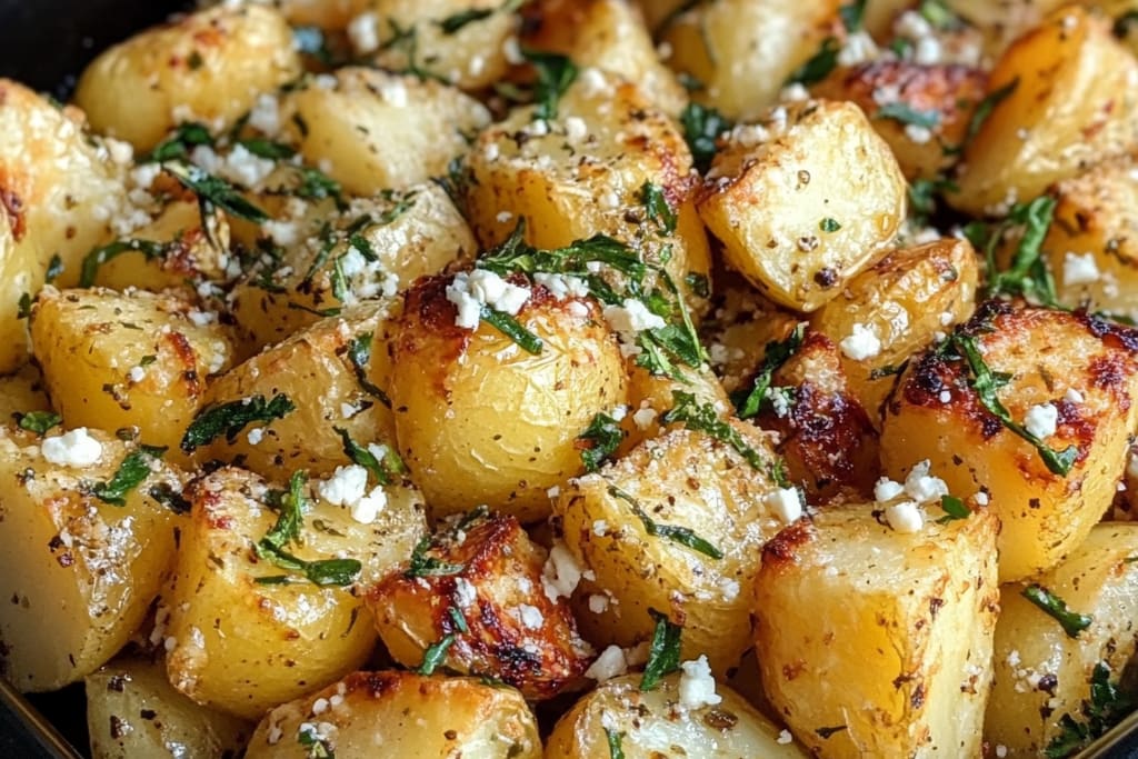 Baked Feta Potatoes: An Incredible Ultimate Comfort Food Recipe