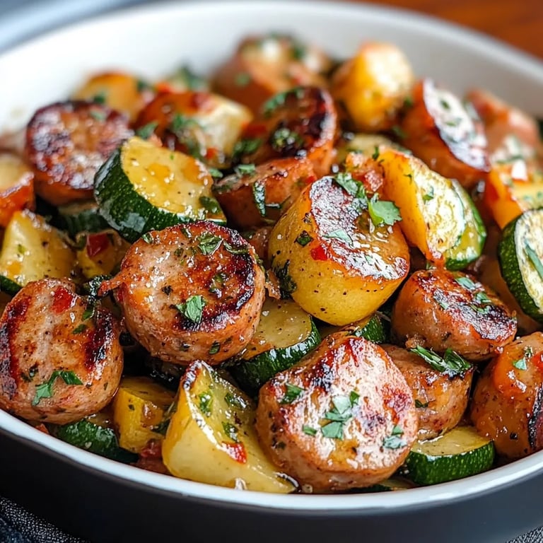 Skillet Sausage and Zucchini: An Amazing Ultimate Recipe