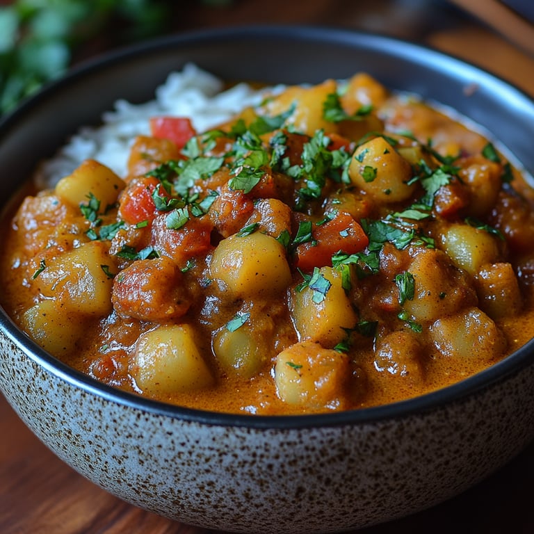 Curry de Légumes Doux et Crémeux à l’Indienne : L’Incroyable Recette Ultime en 7 Étapes