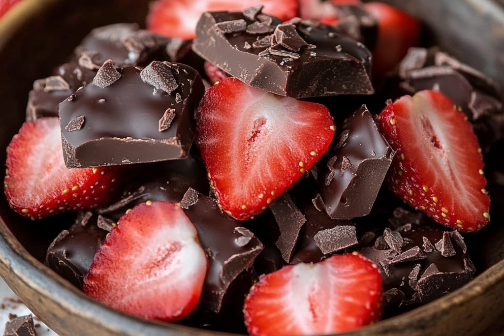 Healthy Strawberry Chocolate Clusters: An Amazing Ultimate Treat