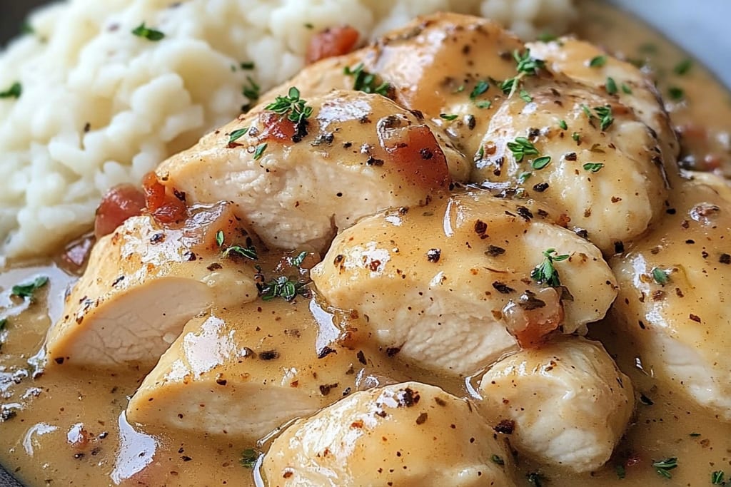 Slow Cooker Chicken and Gravy: An Incredible 7-Ingredient Recipe