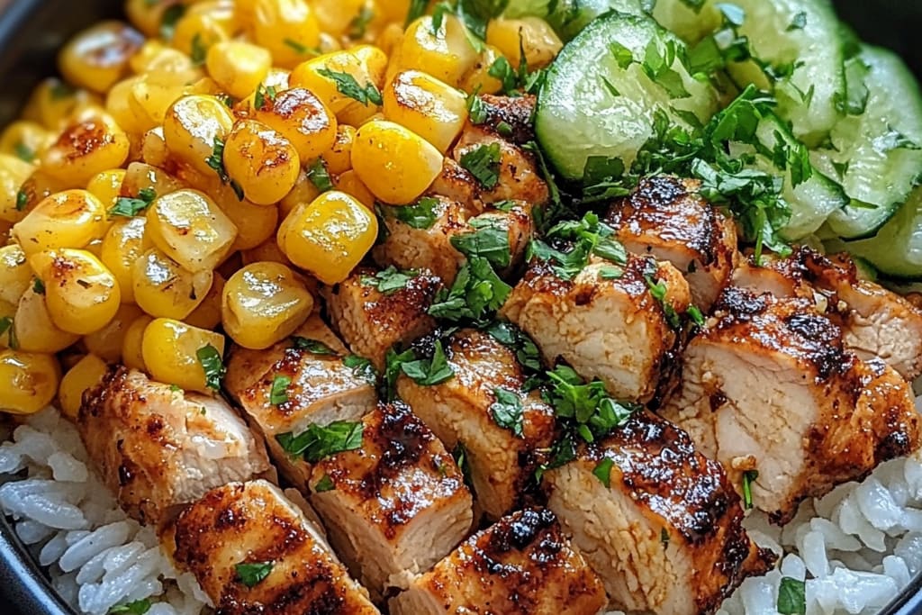 Street Corn Chicken Rice Bowl: An Incredible Ultimate Recipe That Will Amaze You