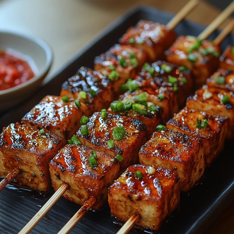 Korean Vegan BBQ Tofu Skewers: An Incredible, Amazing Recipe to Spice Up Your Dinner