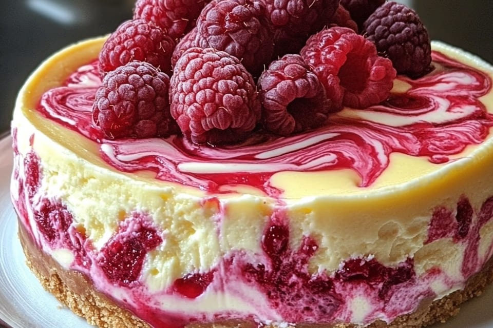 Lemon Raspberry Swirl Cheesecake: An Amazing Ultimate Recipe