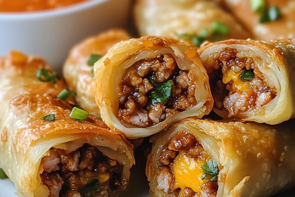Cheeseburger Egg Roll Snack: An Incredible Ultimate Recipe