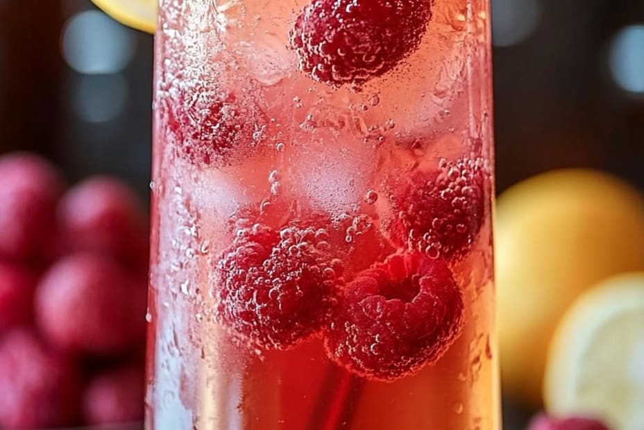 Cupid’s Vodka Spiked Raspberry Lemonade : Une Détente Fruitière et Rafraîchissante