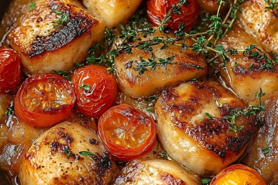 Cabillaud Rôti au Four : Une Recette Incroyable et Colorée