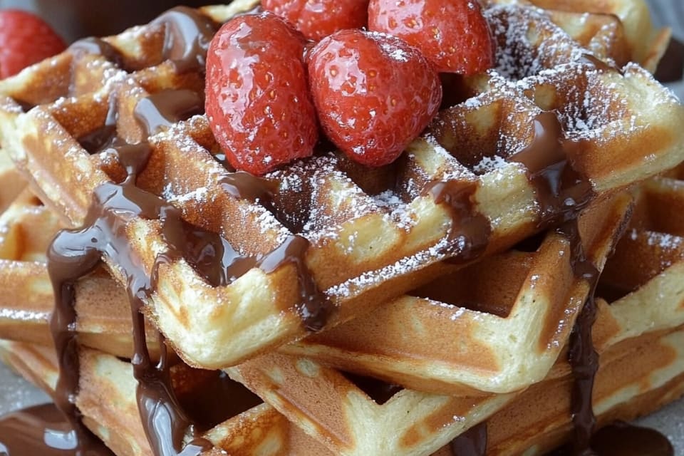 Gaufre Sans Gluten et Sans Lactose : Un Dessert Incroyable et Léger