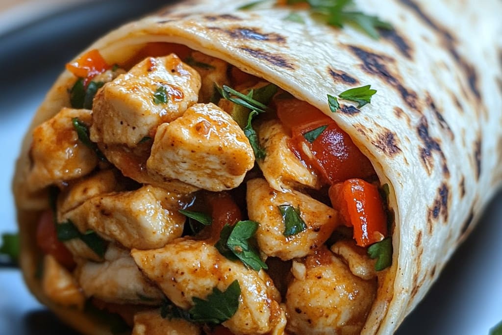 Thai Peanut Chicken Wraps: An Incredible Ultimate Recipe for 4