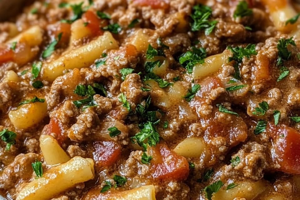 Creamy Ground Beef Pasta: An Amazing Ultimate One-Pan Delight