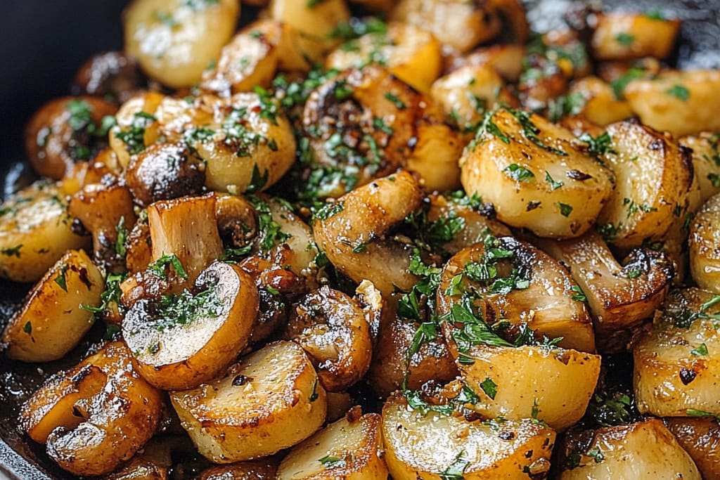Garlic Mushrooms Cauliflower Skillet: An Amazing Ultimate Recipe