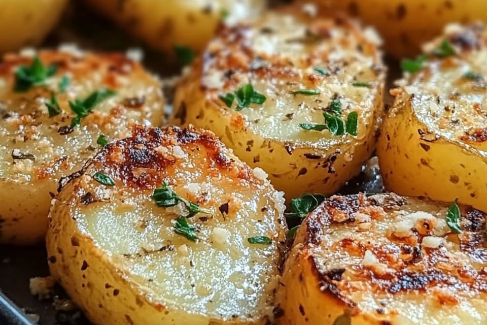 Air Fryer Baked Garlic Parmesan Potatoes: An Incredible 7-Step Recipe for an Amazing Crispy Side Dish