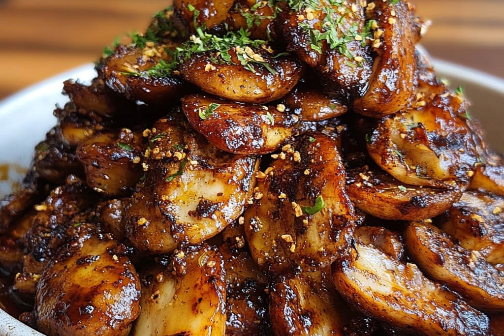 Balsamic Glazed Oyster Mushrooms: An Amazing Ultimate Recipe