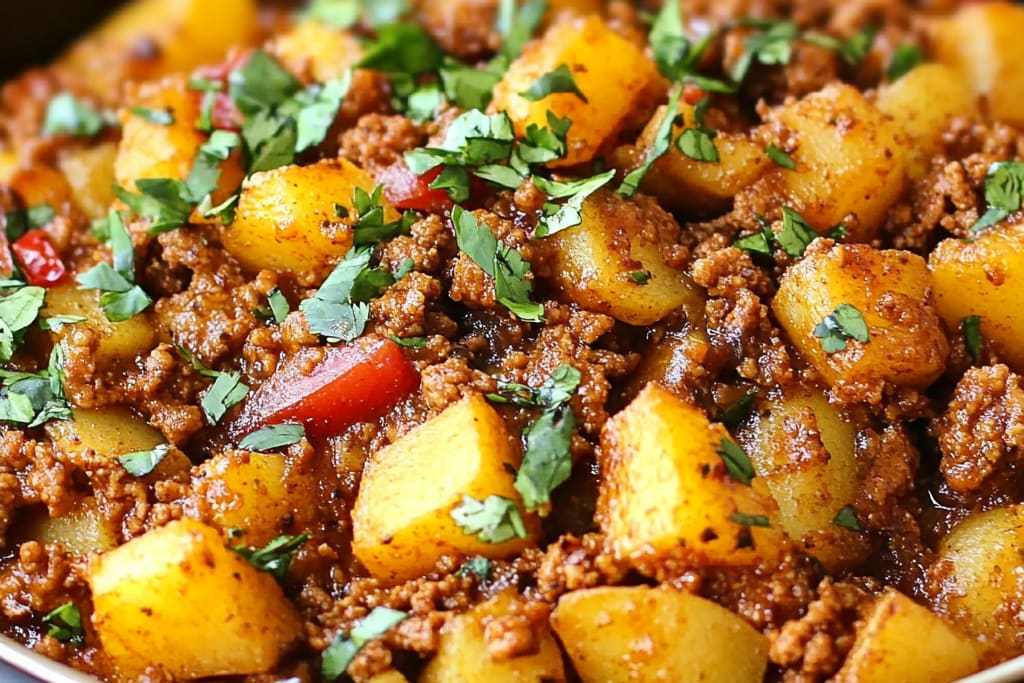 Pakistani Ground Beef & Potato Curry: An Amazing Ultimate Recipe