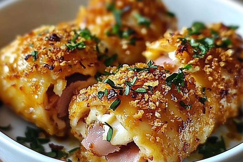 Roulés de Poulet Cordon Bleu : Une Recette Incroyable et Ultime à Réaliser