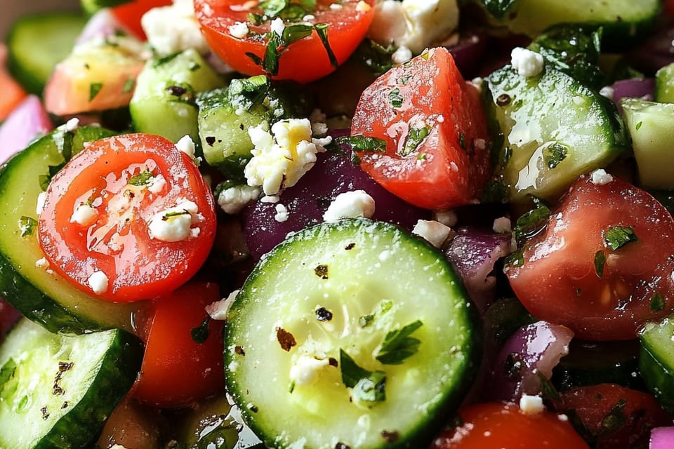 Greek Cucumber Salad: An Incredible Ultimate Side Dish Recipe