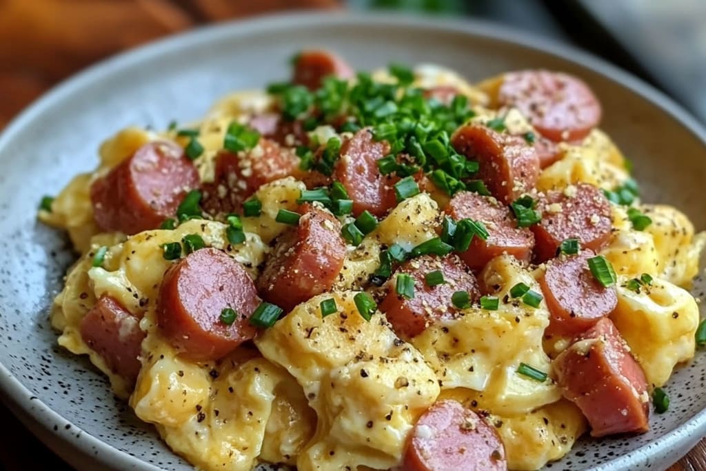 Scrambled Eggs with Polish Kielbasa: An Incredible 7-Step Recipe