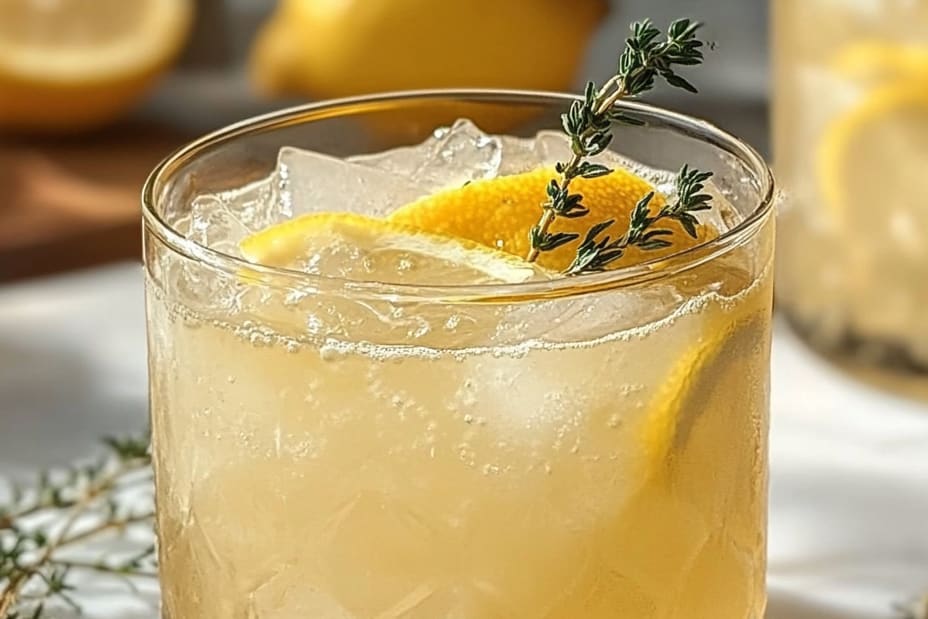 Refreshing Lemon Thyme Mocktail : Une Boisson Incroyable et Aromatique