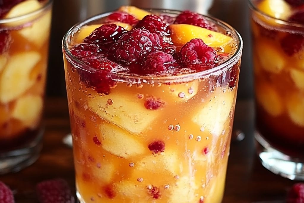 Bellini Peach Raspberry Iced Tea: An Amazing Ultimate Recipe