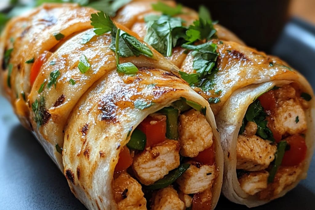 Thai Peanut Chicken Wraps: An Amazing Ultimate Recipe