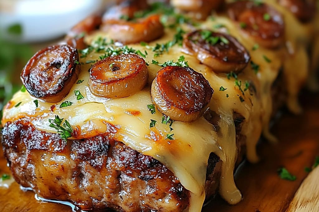 Bacon Mushroom Swiss Cheese Meatloaf: An Incredible Comfort Food Classic