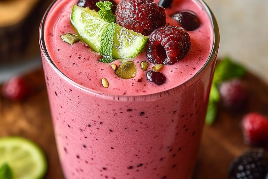 Cherry Lime Smoothie: An Amazing Ultimate Recipe