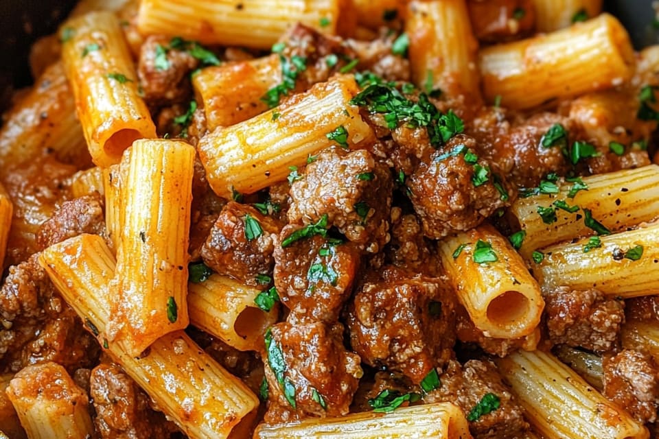Beef Pasta in Tomato Sauce: An Incredible Ultimate Recipe