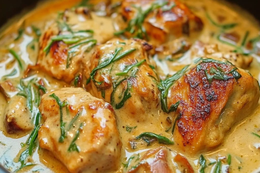 Creamy Tuscan Slow Cooker Chicken: An Incredible Ultimate Recipe