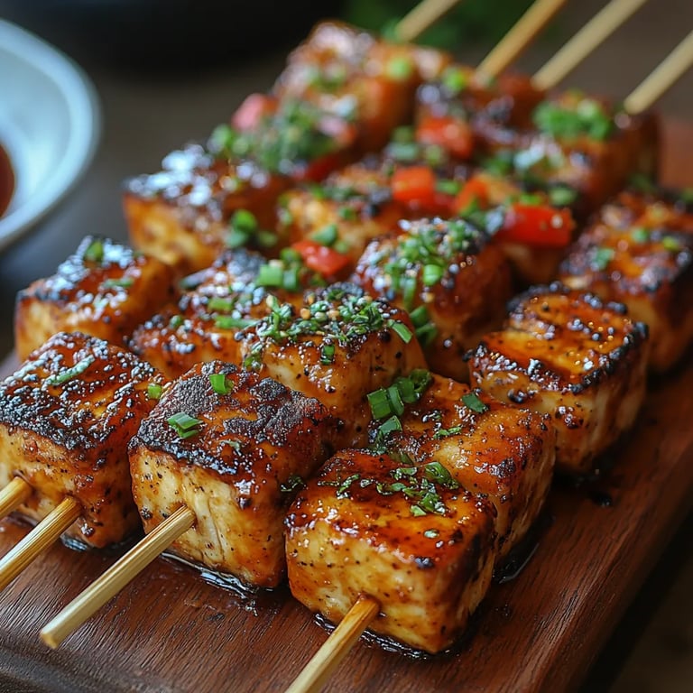 <p>Brochettes de Tofu Coréennes Végans pour Barbecue : Une Recette Incroyable Ultime</p>