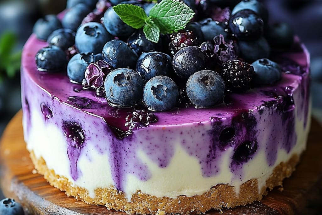 Easy Blueberry Cheesecake: An Incredible Ultimate Recipe with 5 Steps