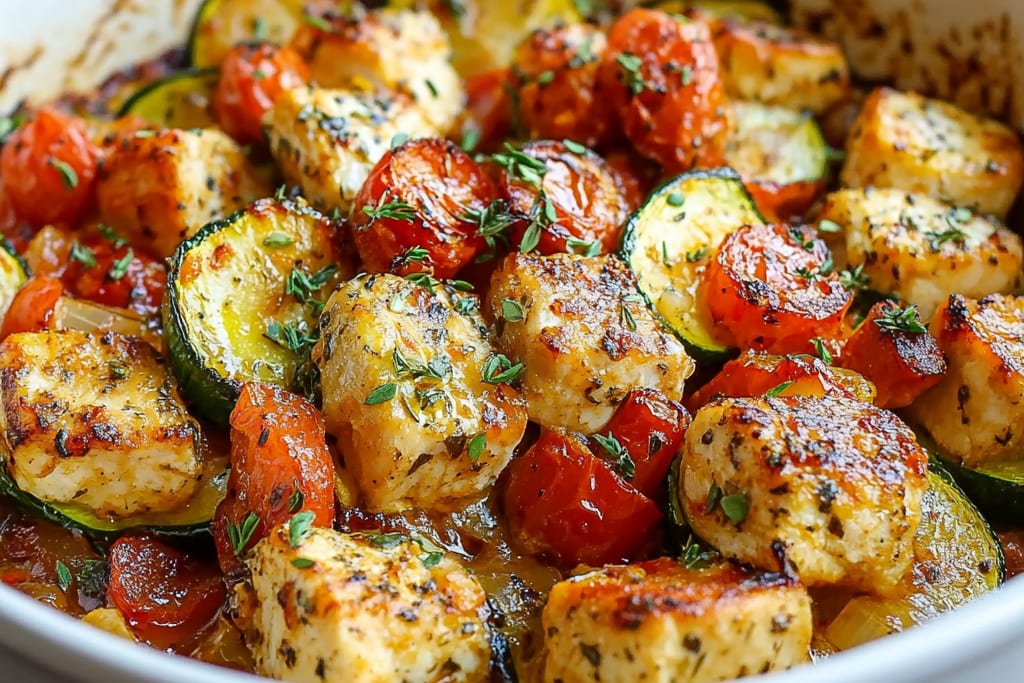 Mediterranean Chicken Zucchini Bake: An Amazing Ultimate Recipe
