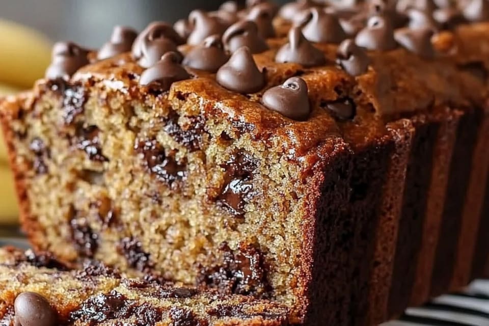 Super Moist Chocolate Chip Banana Bread: An Incredible 7-Step Recipe