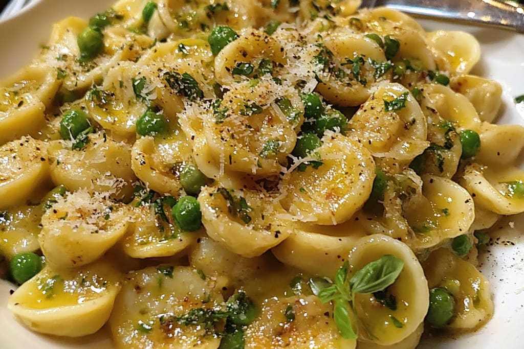 Orecchiette w/ Asparagus & Peas: The Incredible Ultimate Recipe