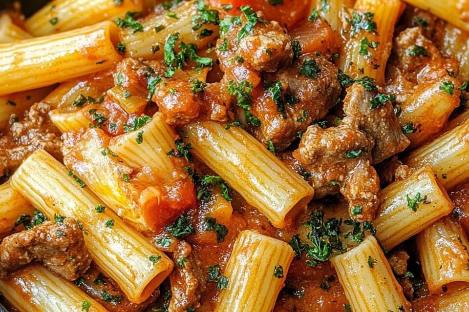 Beef Pasta in Tomato Sauce: An Amazing Ultimate Recipe