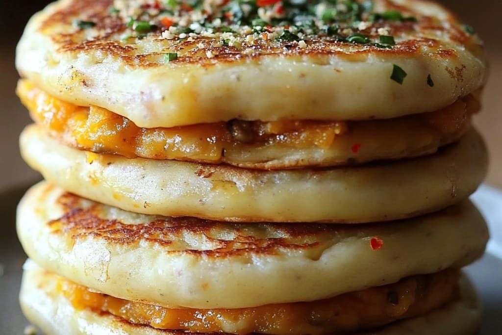 Savoury Stuffed Breakfast Pancakes: An Incredible 7-Step Recipe