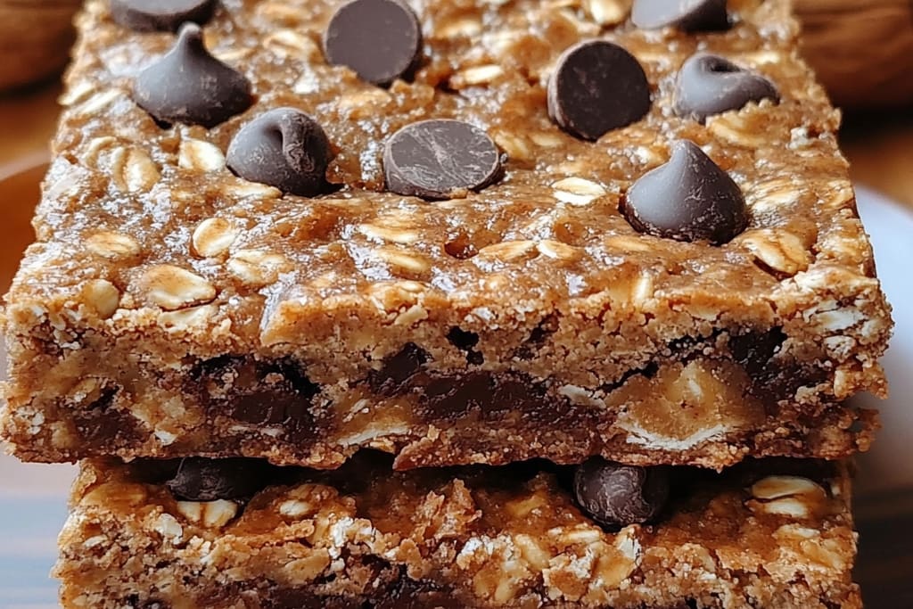 Healthy Chocolate Chip Oatmeal Bars: An Incredible Ultimate Recipe