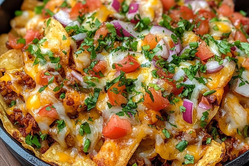 Air Fried Loaded Nachos: An Amazing Ultimate Snack Delight