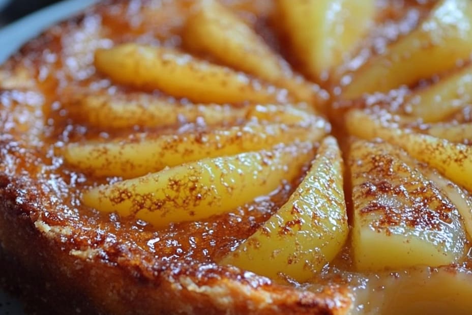 Gâteau Tatin aux Poires et Épices : Une Douceur Incroyable à Croquer